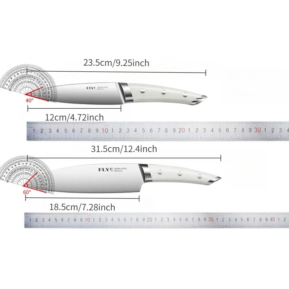 PLYS Stainless Steel Fillet & Boning Knife | Pro Chef Cleaver