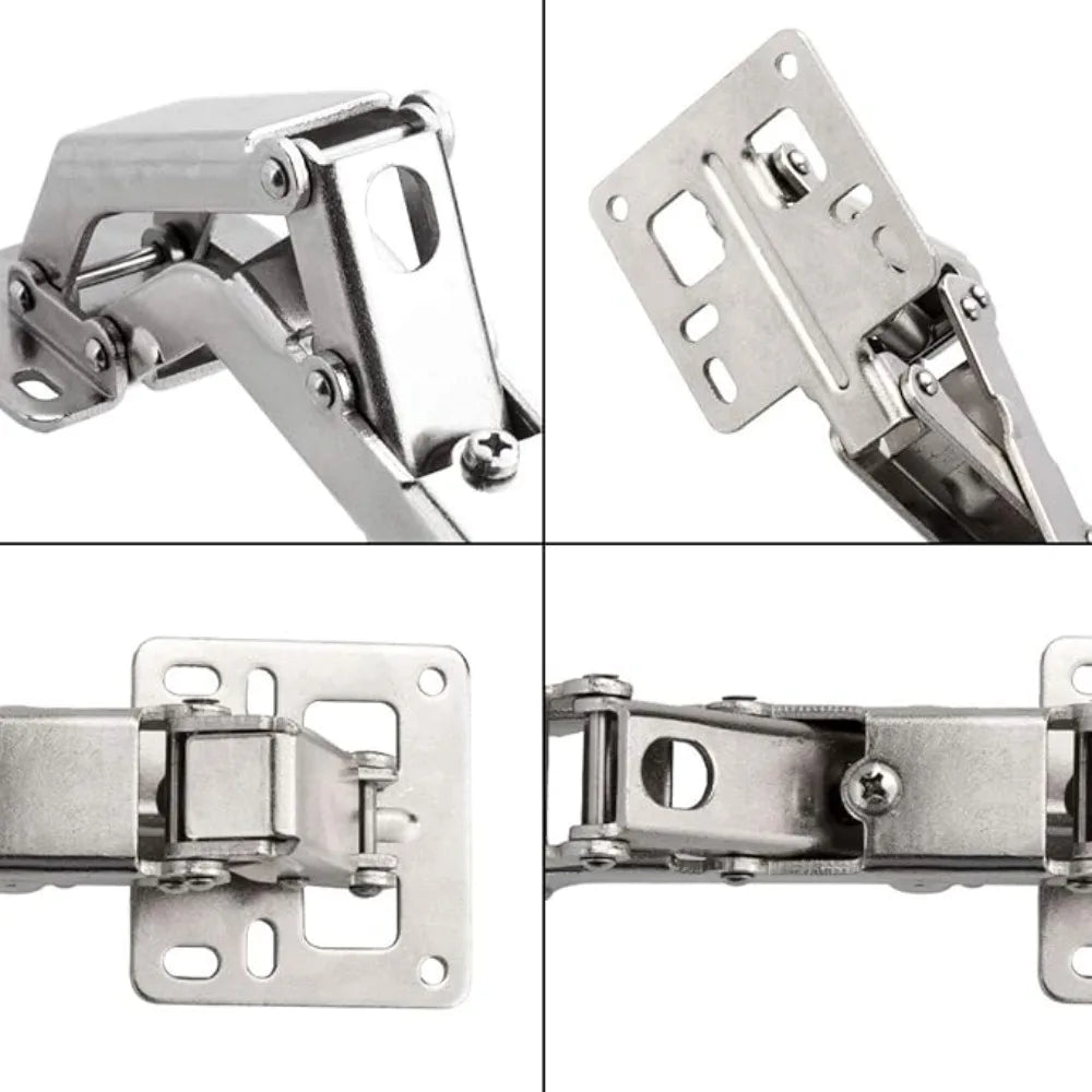 Soft-Close Full Overlay Cabinet Hinge | Straight Arm Damper