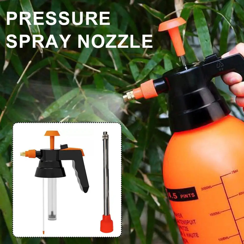3 Hand Pressure Sprayer Spray Bottle Garden Head Metal Extended