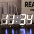 3D LED Digital Wall Clock – Adjustable Brightness & Night Mode