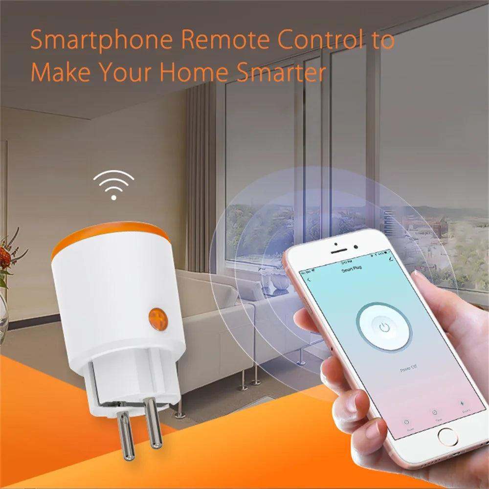 Tuya Zigbee 3 0 Smart Powe Plug EU 16A Outlet Socket Child Lock Life