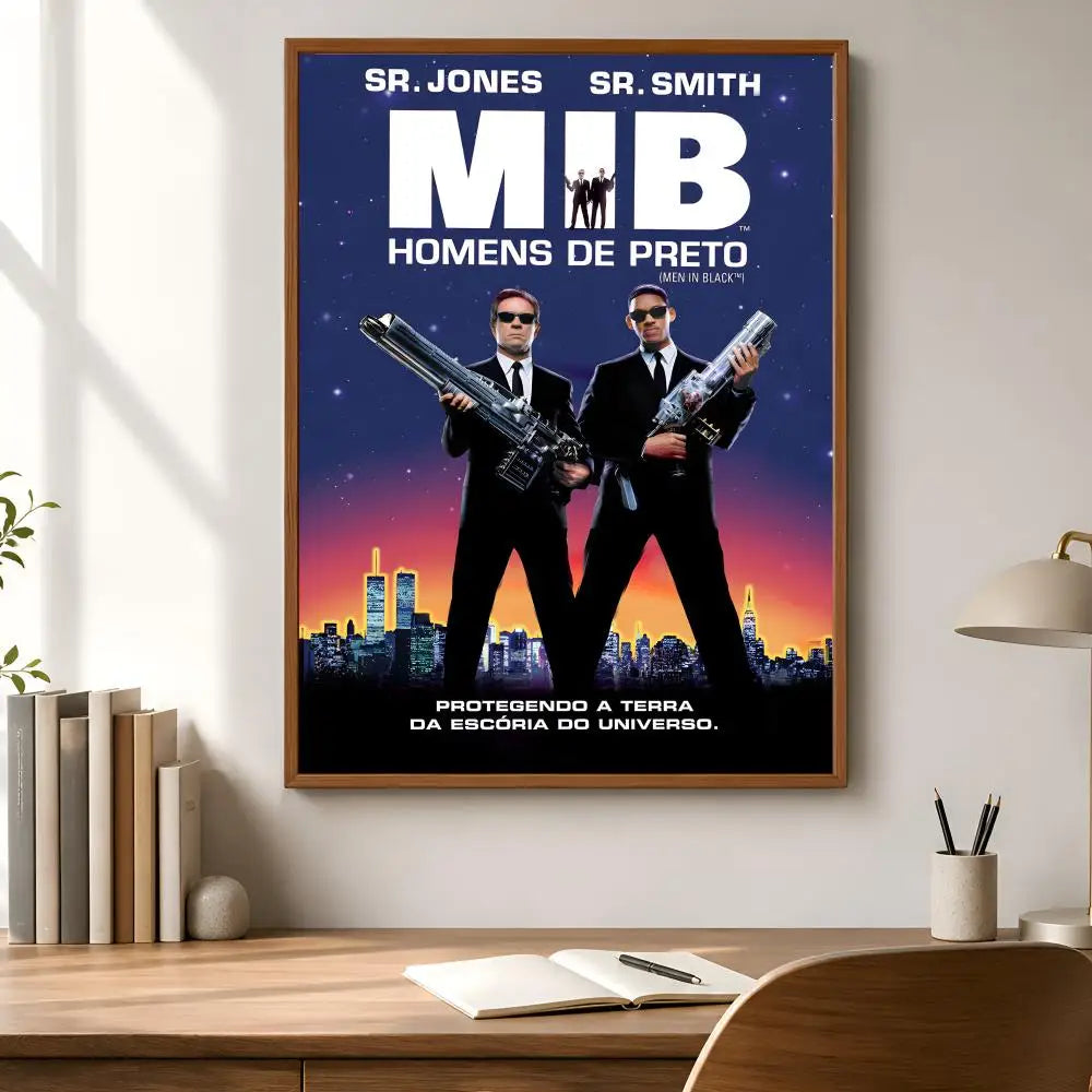 Peel-and-Stick PVC HD Movie Wall Poster – Modern Home Decor