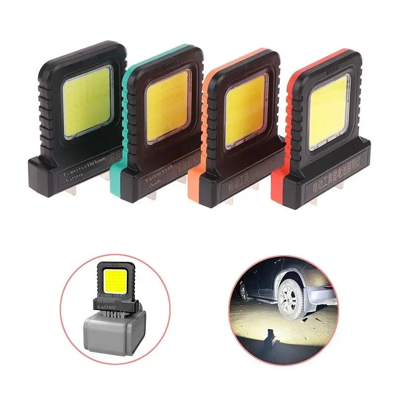 21V Universal Lithium-ion Battery Work Light Lighting LED Lamp