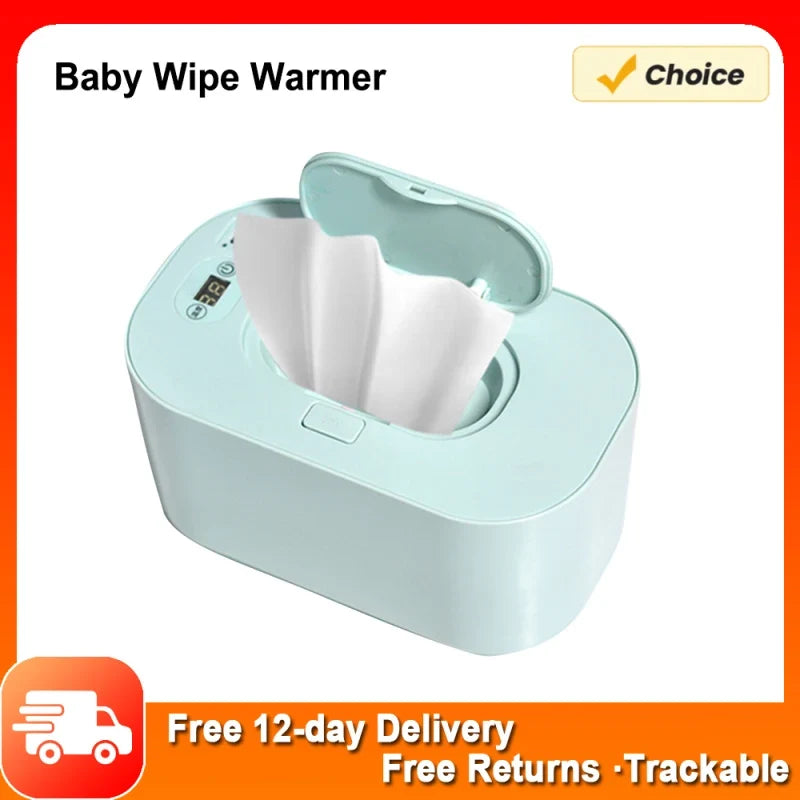 Baby Wipe Warmer Digital Display | USB Adjustable Temp