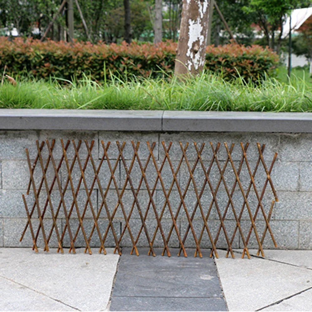 Garden Brise Vue Jardin Wooden Trellis Expanding Divider Climbing