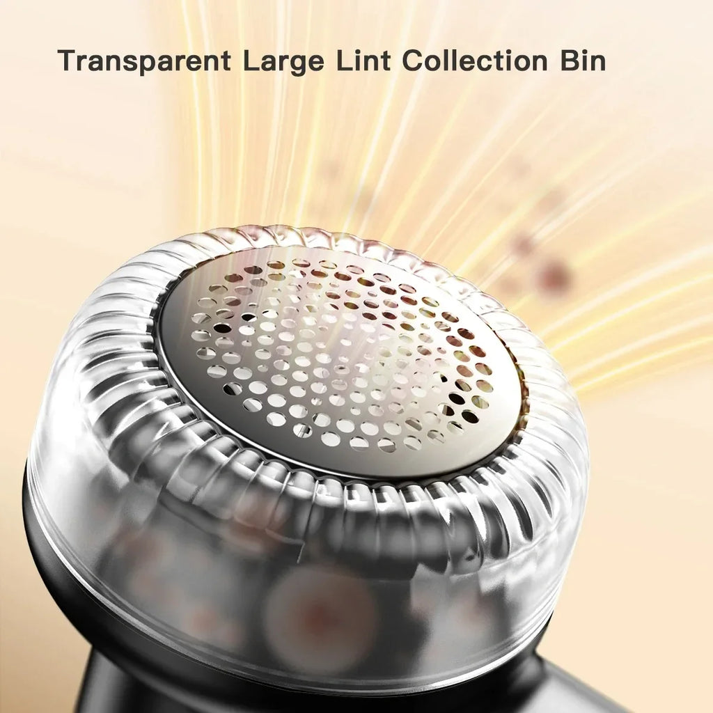Rechargeable Electric Lint Shaver with Digital Screen | Defuzzer