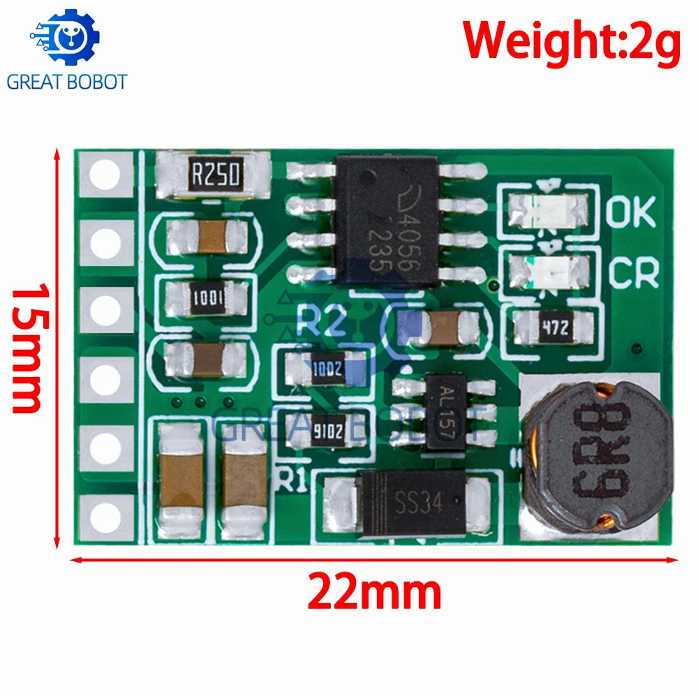 DC-DC Boost Converter Lithium Battery Charger Module DD05CVSA