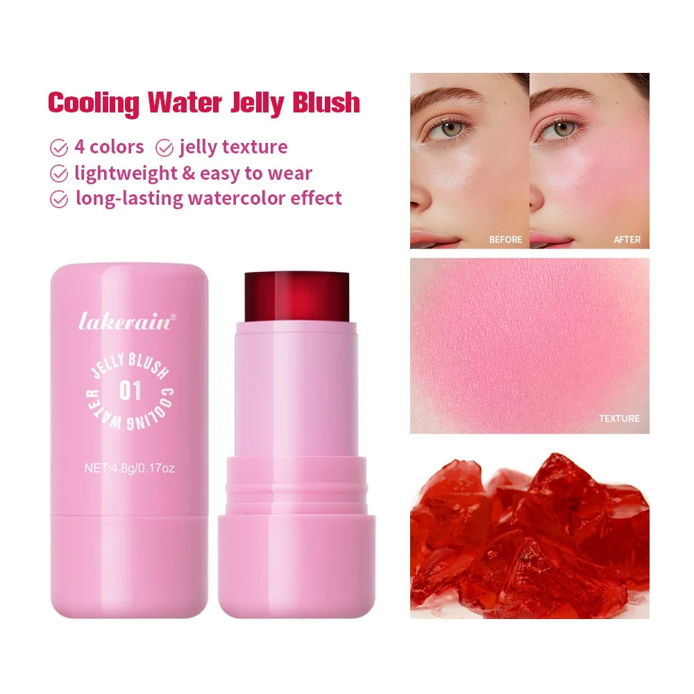 3-in-1 Jelly Blush Stick – Blush, Eyeshadow & Lip Tint