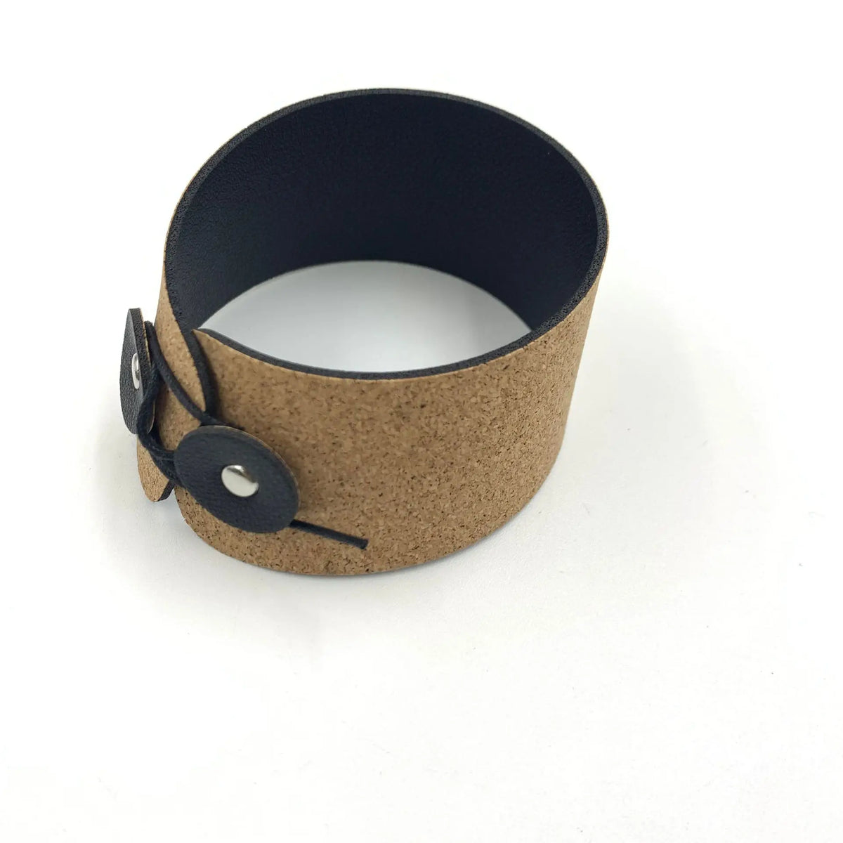 Foldable Primary Cork Leather Cup Sleeve Pattern Iced Coffee