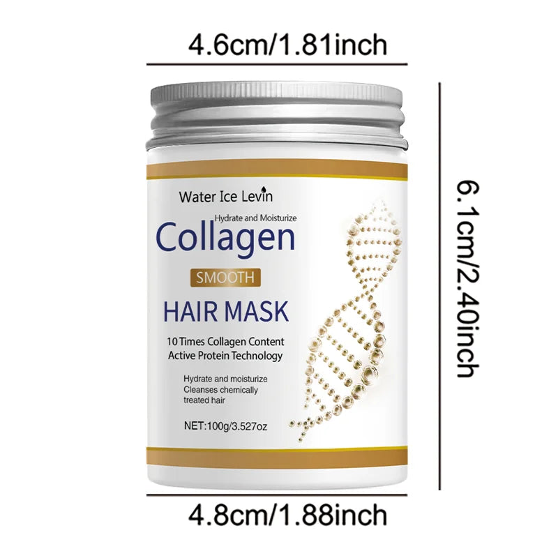 Keratin Hair Mask with Collagen & Coconut Oil | Deep Moisture