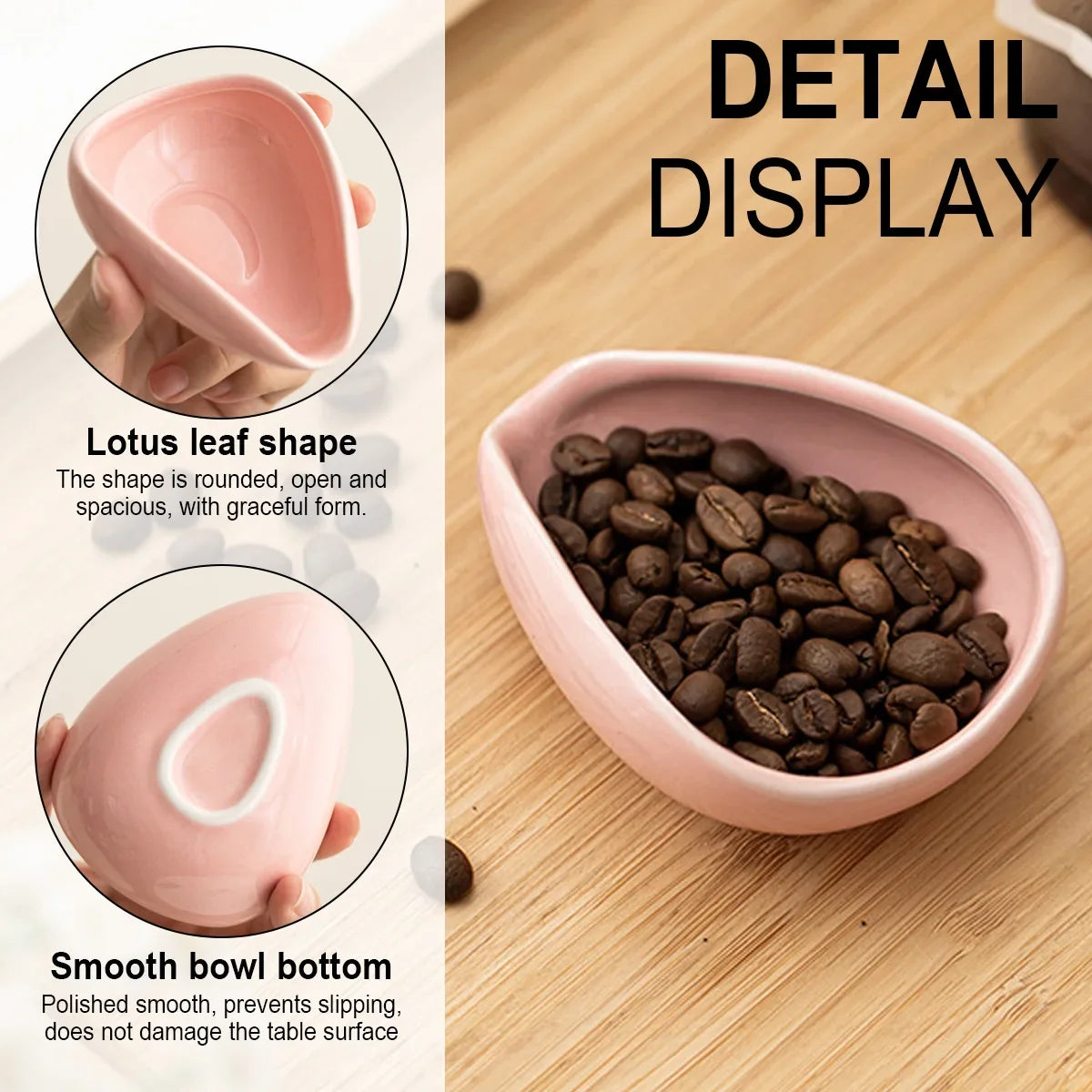 Coffee Bean Dosing Cup RDT Spray Bottle Bar Accessories Ceramic