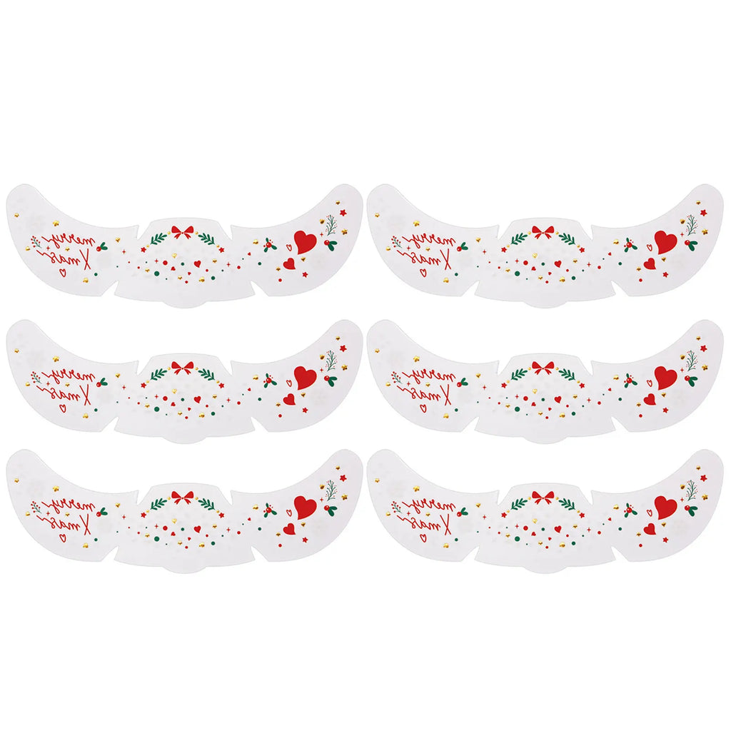 Christmas Sparkle Freckle Temporary Face Stickers – 6 Sheets