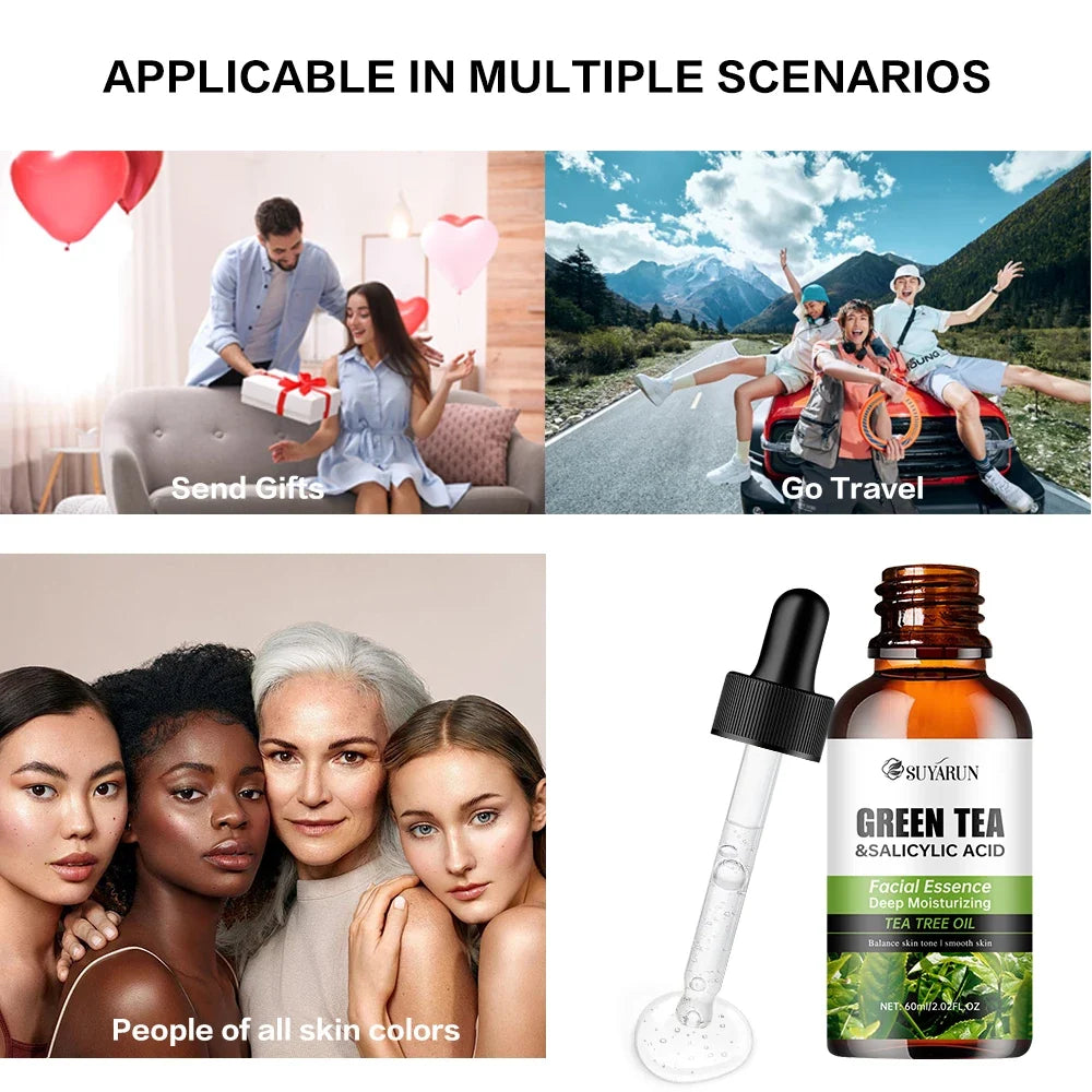 Salicylic Acid & Green Tea Dark Spot Facial Serum | SUYARUN
