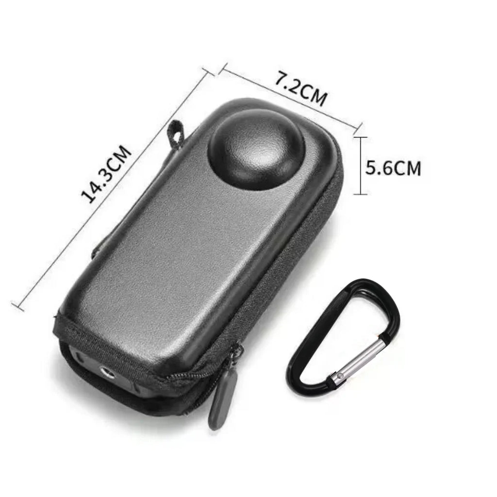 Hard Shell PU Case for Insta360 X5 X4 X3 X2 | Carry Bag