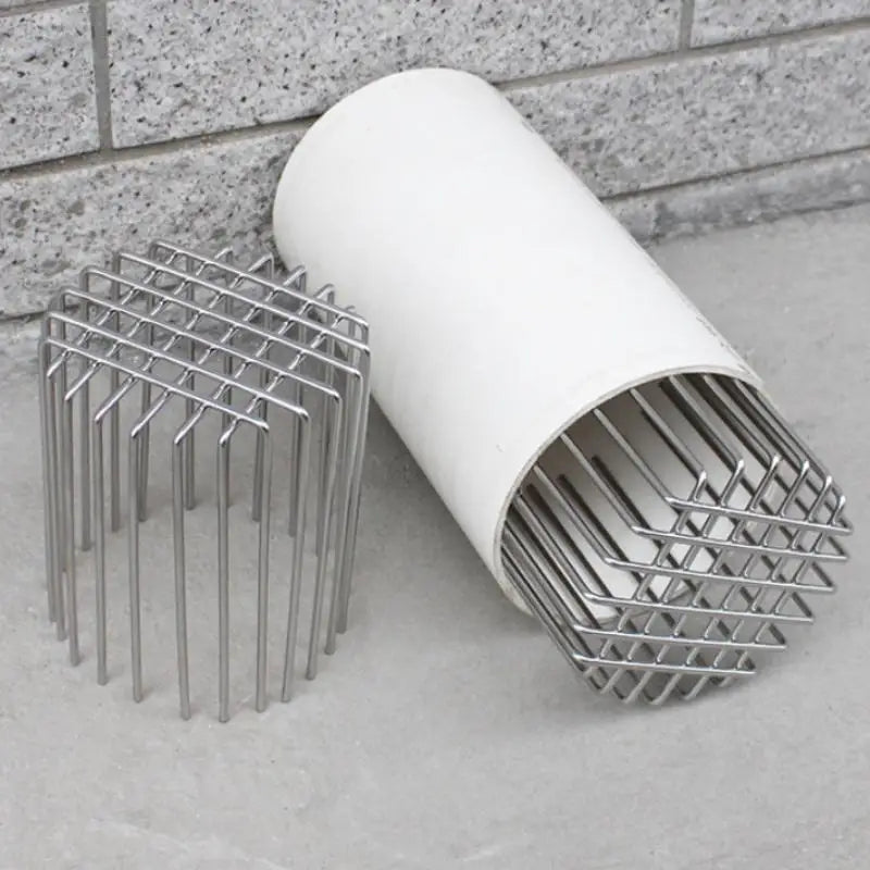 Round Stainless Steel Floor Drain Cover – Anti-Clog Balcony