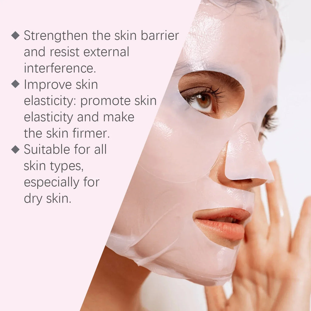 Collagen & Hyaluronic Acid Sheet Mask – Hydrate, Lift & Brighten