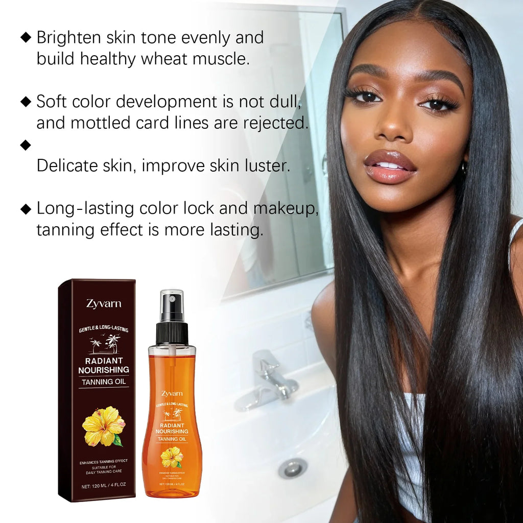 Sun Tanning Bronzing Oil – Hydrating Natural Glow 120ml