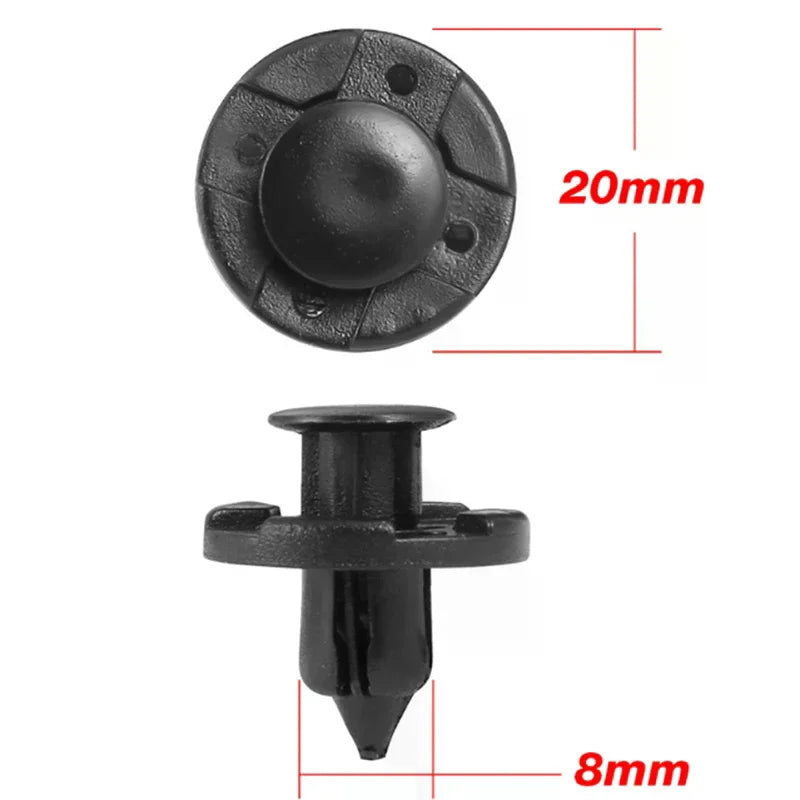 Plastic Car Trim Clips Rivet Door Panel Retainer Fastener Mud Flaps