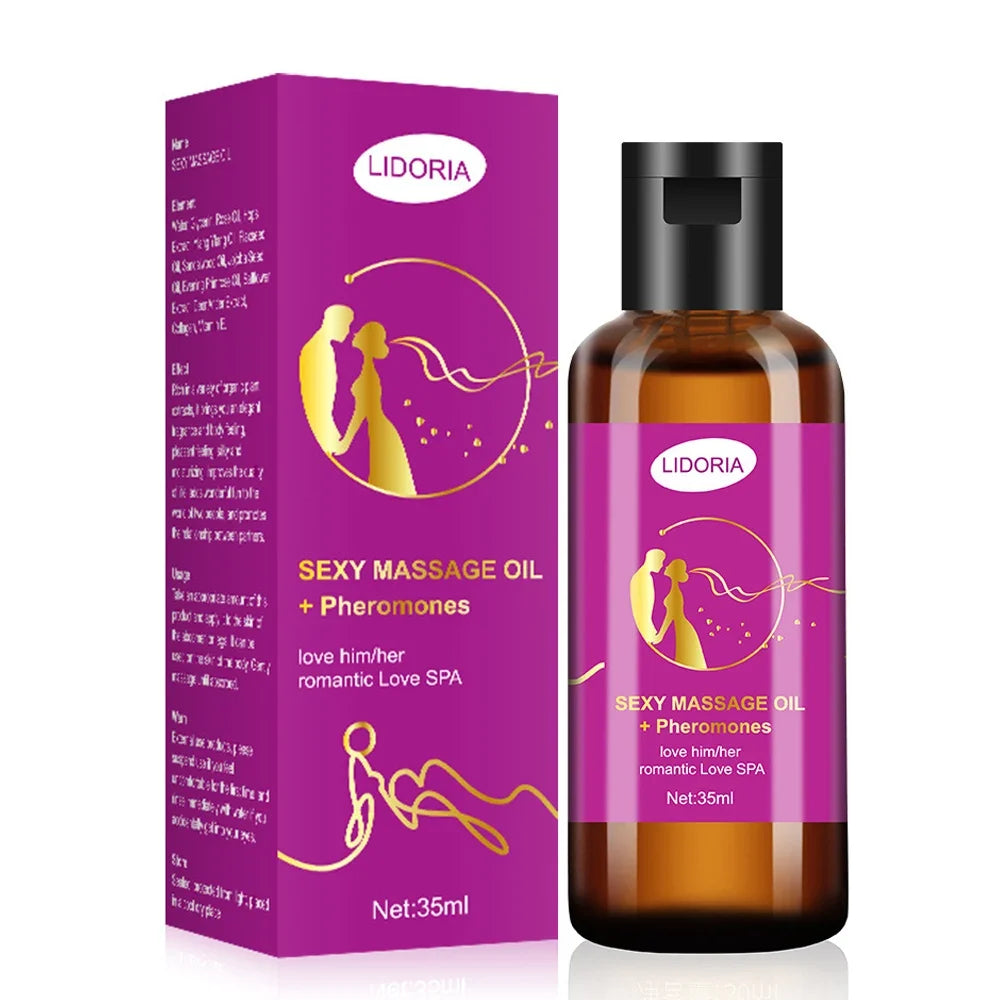 Botanical Intimate Massage Oil – Grape Seed & Floral 35ml