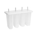 4-Cavity Reusable Popsicle Molds | DIY Homemade Ice Cream