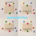 Colorful Star Fridge Magnets Set – 14 or 21 Round Resin Pieces