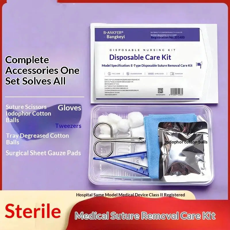 Sterile Disposable Wound Care & Dressing Kit – Single Use