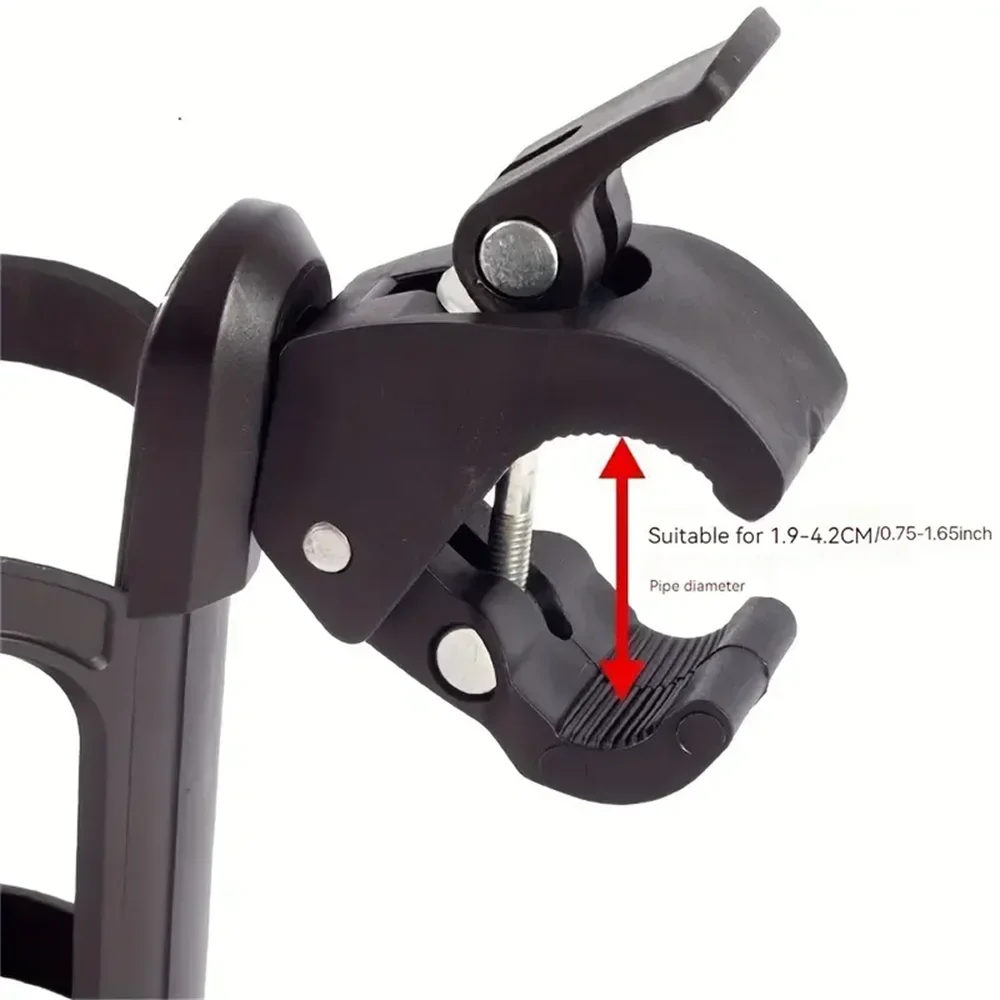 Baby Stroller Cup Stand 2-in-1 Bottle Phone Wheelchair Accessories