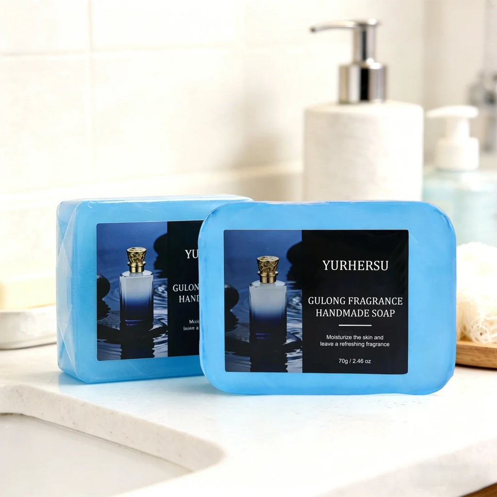YURHERSU Natural Essential Oil Handmade Soap – Woody Scent