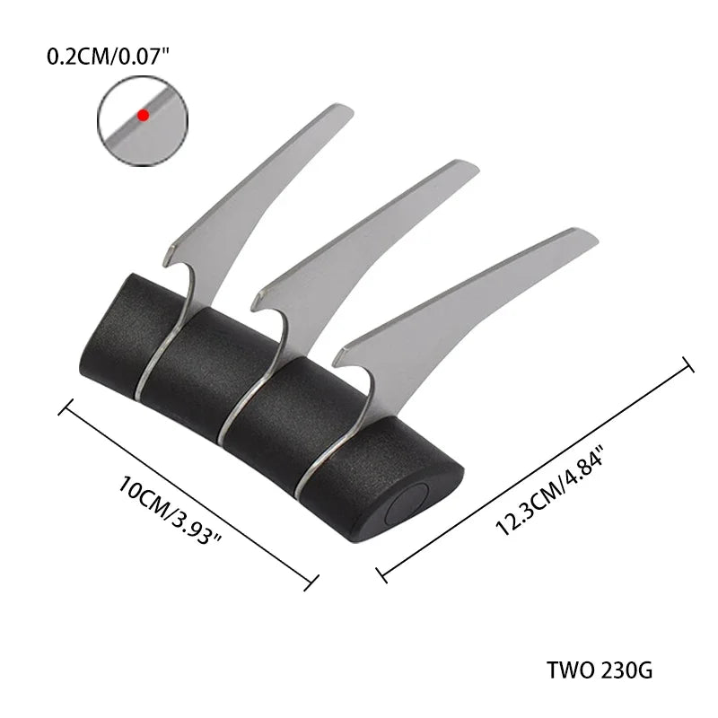 Bear Claw Meat Shredder Forks – Stainless Steel BBQ Claws 2pc