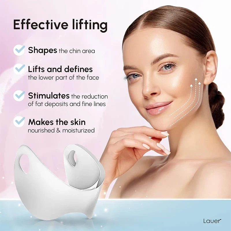 YURHERSU Snail V-Lift Facial Mask – Moisturizing, 5 Pcs