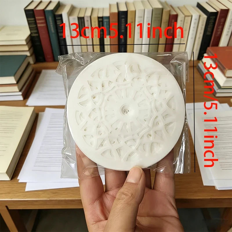 24 Circular Mandala Pattern Hollow Templates Suitable DIY Rock Art