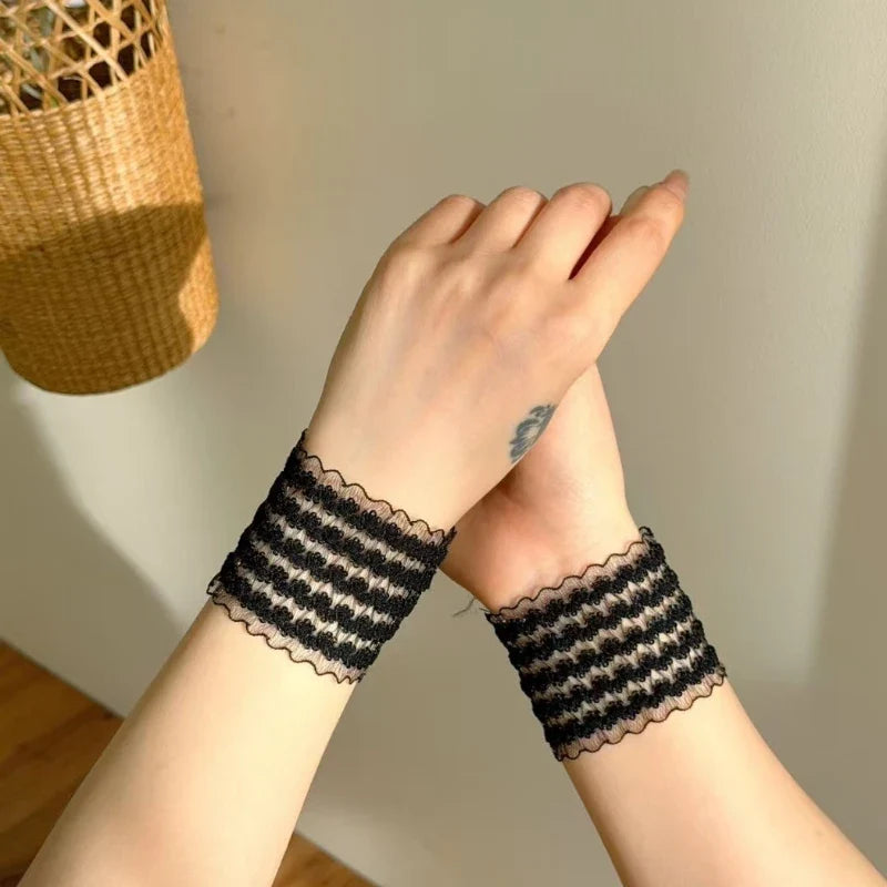 6-Pack Anti-Slip Sleeve Fixing Bands – Elastic Wrist Straps