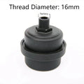 12 5 16 Metal Air Filter Oil-free Black Muffler Intake Filters Noise