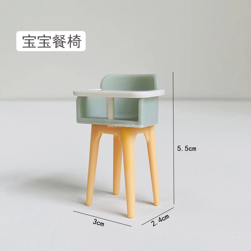 1 12 Dollhouse Baby Bedroom Furniture Accessories Slide Trojan Horse