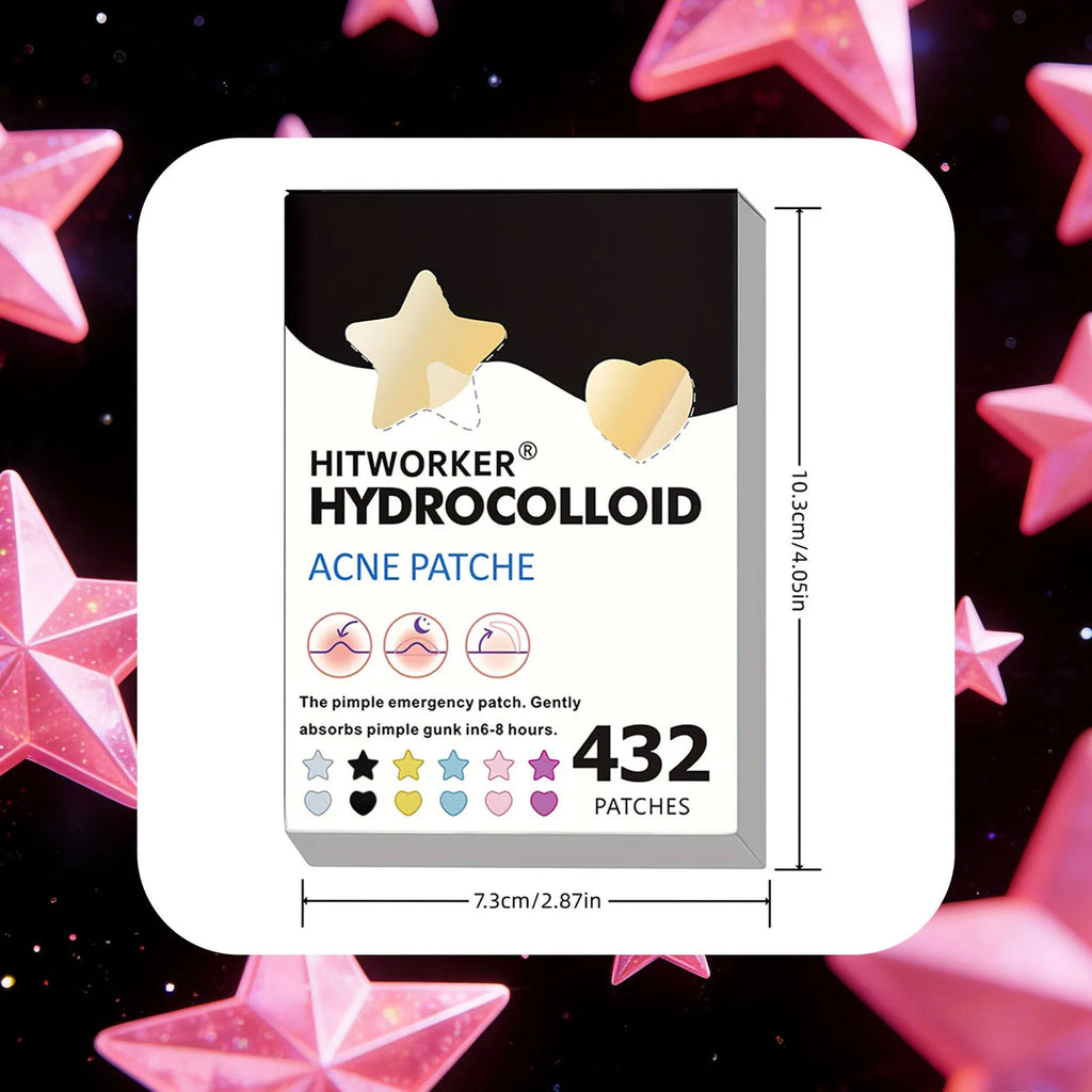 Ultra-Thin Hydrogel Acne Patches – Invisible & Waterproof