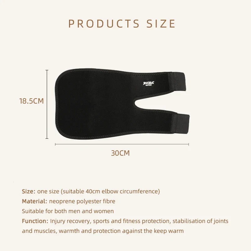 Adjustable Neoprene Elbow Brace – Sports Support Men & Women
