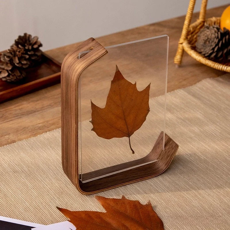 Acrylic Wooden Photo Frame Calendar Double-sided Frames Wedding Party