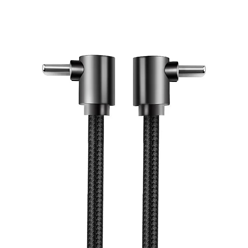 90° USB-C Fast Charging PD Cable – iPhone 15, Samsung, iPad