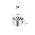 Stainless Steel Floor Drain Balcony Drainage Roof Round Cover Rain