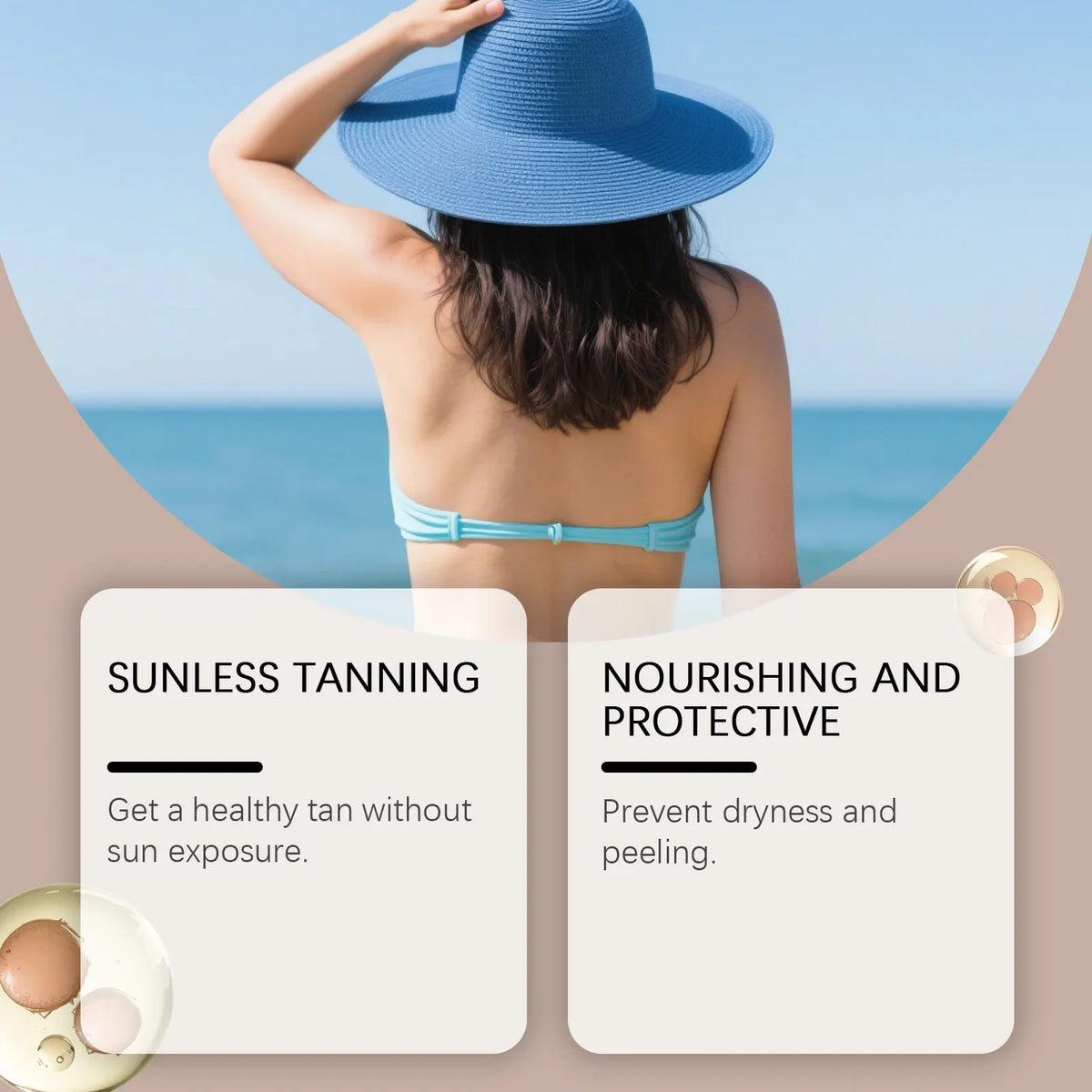 Coconut Self-Tanning Stick – Streak-Free Bronze Glow | 30g
