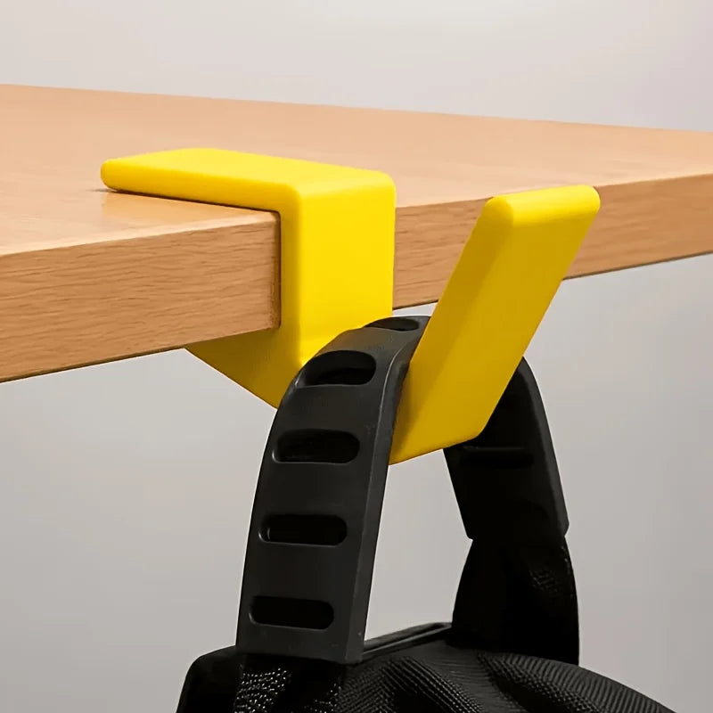 No-Drill Desk Hook – Desktop Bag Hanger & Hanging Clip