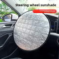 2-Pack Universal Car Steering Wheel Cover | Sun & Heat Shield