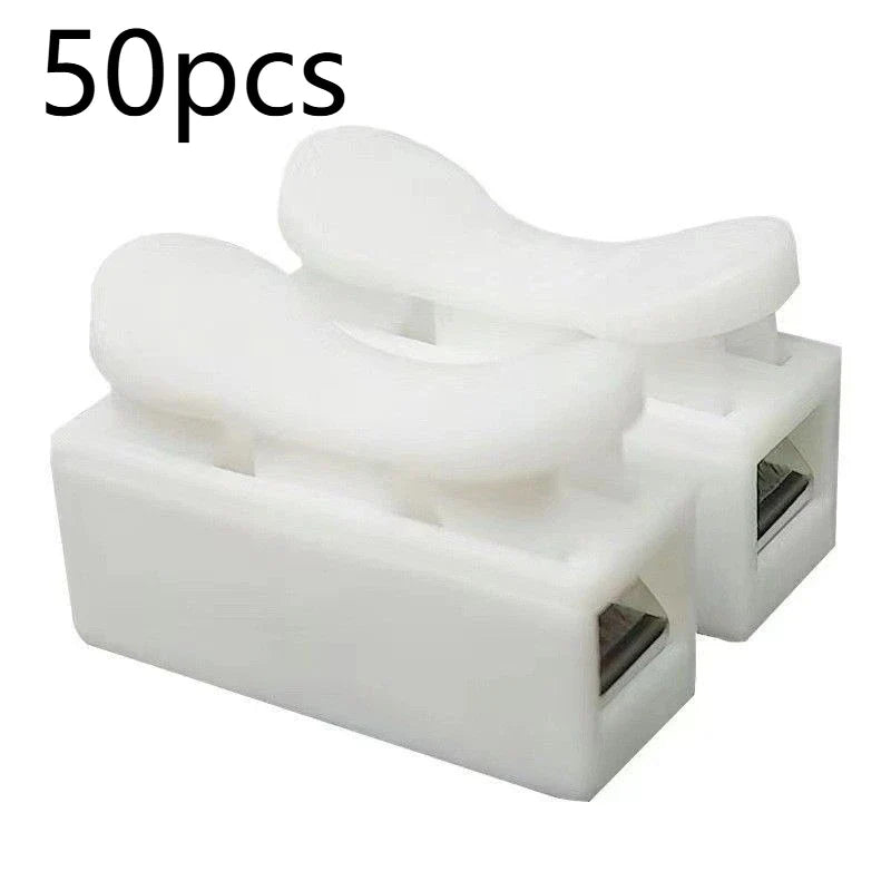 Spring Clamp Wire Connector Set – No-Screw Terminal Block 1P 2P