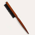Boar Bristle Wood Teasing Comb | Hair Styling Tool