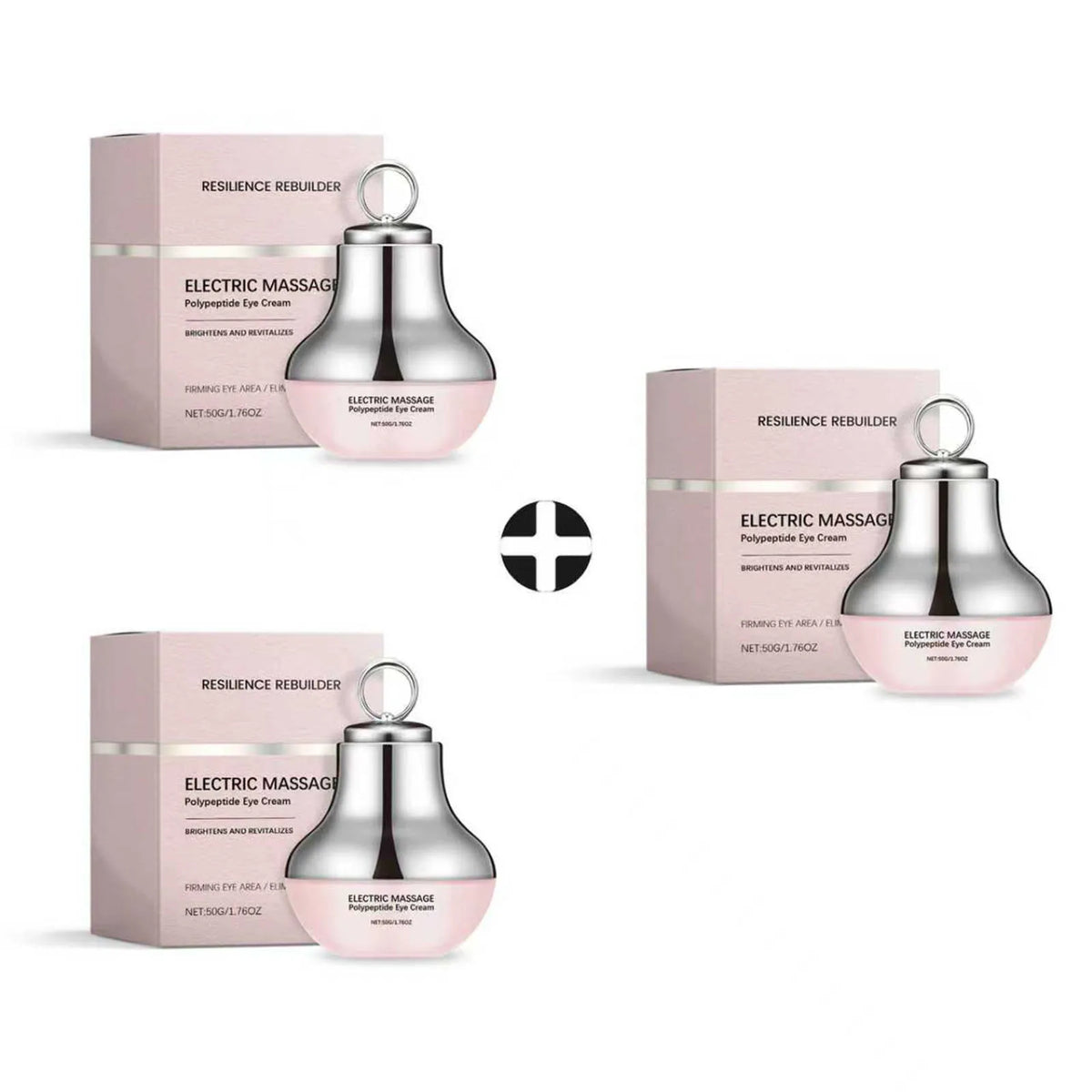 Electric Massage Polypeptide Eye Cream 50g – Firm & Brighten