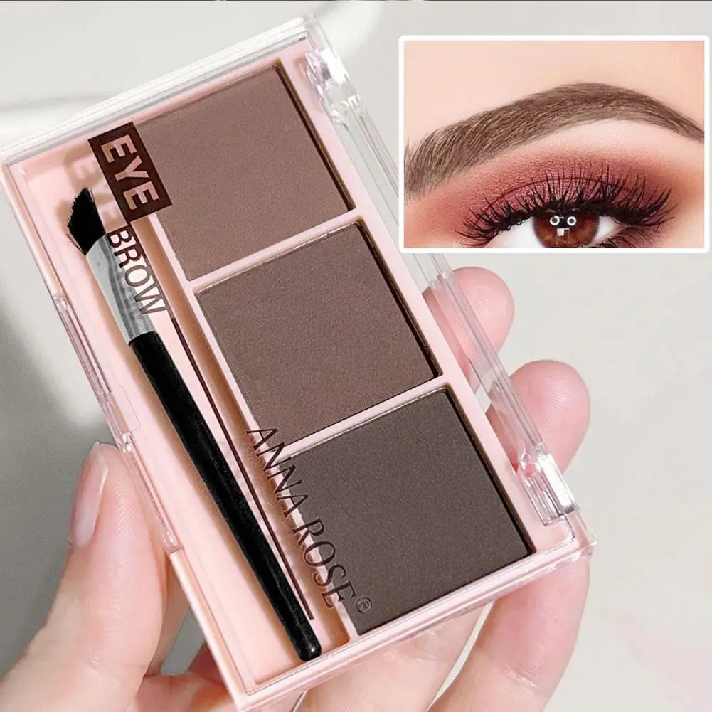 3-Color 3D Eyebrow Powder – Waterproof & Long-Lasting