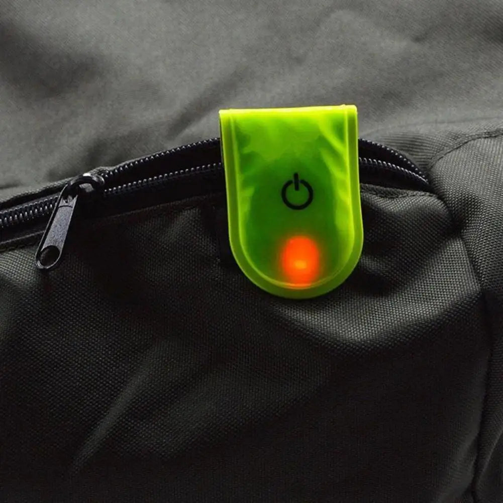 LED Clip-On Safety Strobe Light for Running, Walking & Cycling