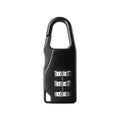Portable Alloy Mini Lock Padlock Outdoor Travel Luggage Zipper