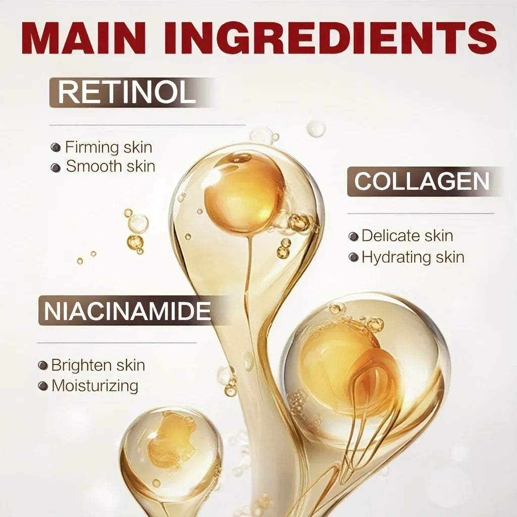 Retinol Essence Capsules with Collagen & Niacinamide – 30 Caps