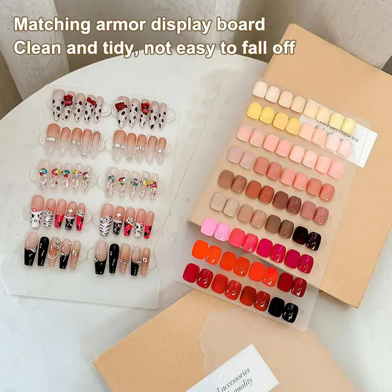 Double-Sided Nail Art Adhesive Tabs for Display Stand – 30/33pcs